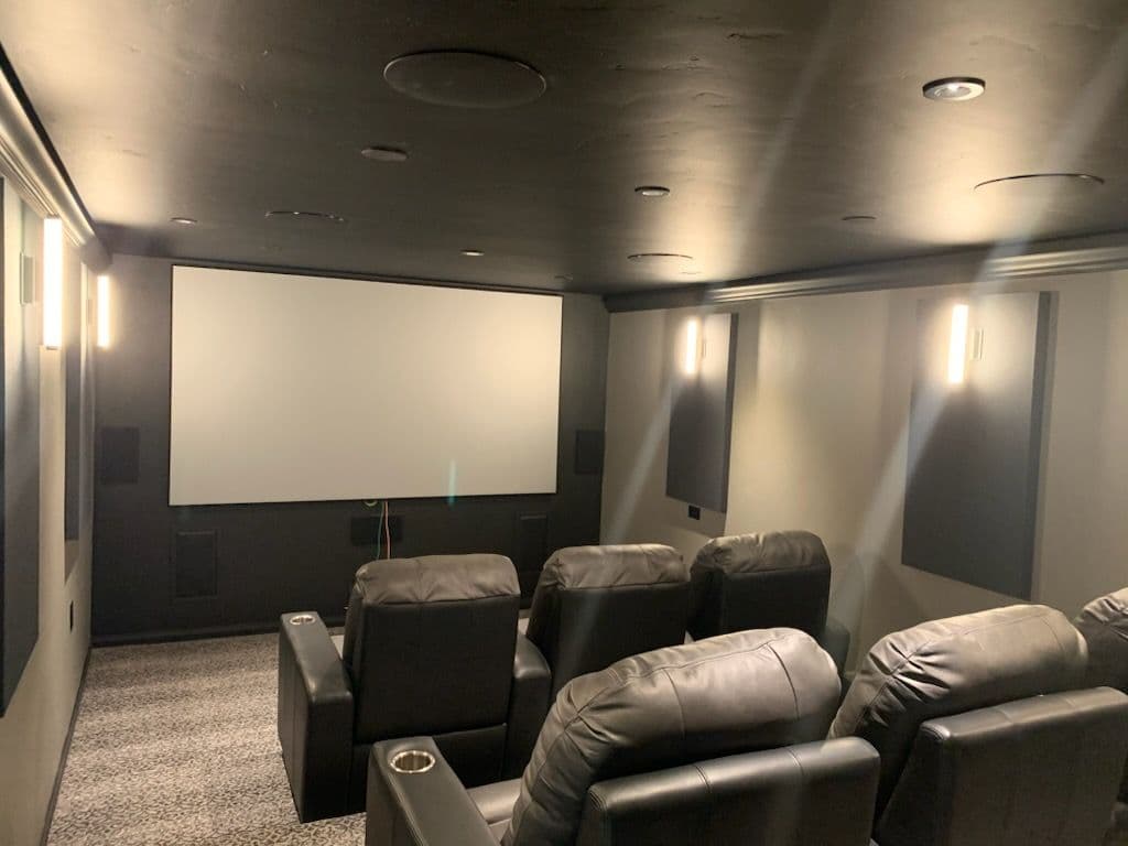 Gallery photos for Home Theater Transformation by T Squared Electric: Image #1