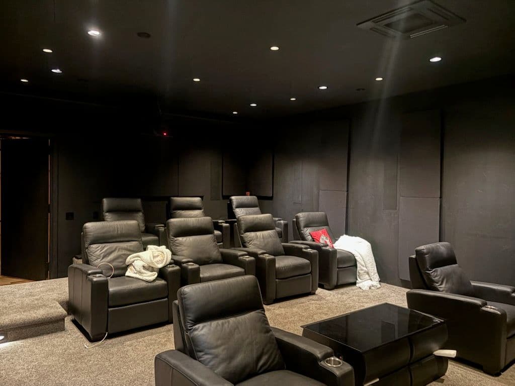 Enhance Your Home Theater with Cozy Lighting image